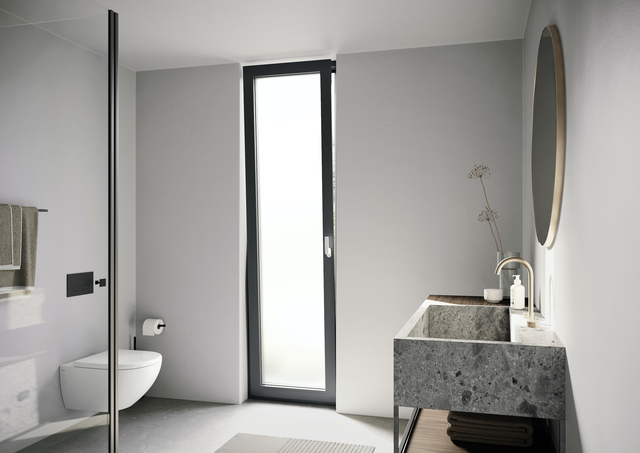 Rehau Smart Privacy one Gaeste WC